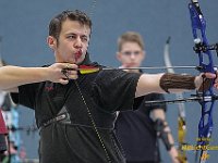 DM 042992 : Bogenschießen, Bogensport, Bogensportclub Worms-Pfeddersheim, Landesmeisterschaft BSV-RP, Sport, Dennis