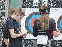 DM 042997 : Bogensport, Bogenschießen, Bogensportclub Worms-Pfeddersheim, Sport, Landesmeisterschaft BSV-RP